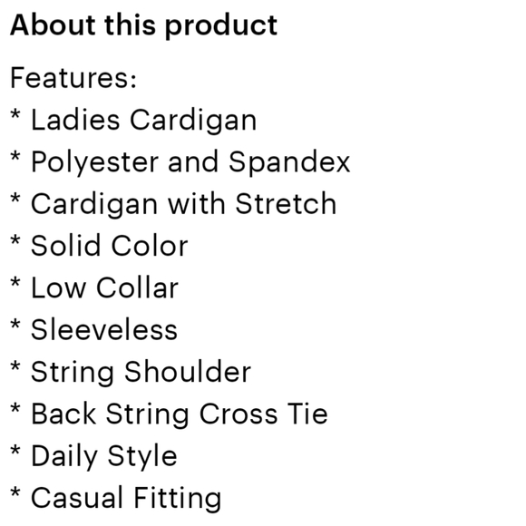 NWT Black Button Up Cardigan Sweater with White Hearts - Picture 4 of 4